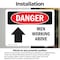Signmission Safety Culture Sign, 5 in Width, Vinyl Decal, Rectangle OS-2PACK-DS-D-35-L-1448 - alternate 6